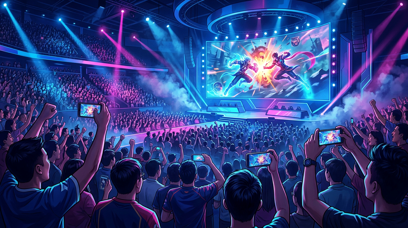 移动游戏与电子竞技：推动亚洲收入增长的双引擎